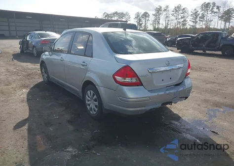 2011 Nissan Versa 1.8S из США, поврежденный, VIN 3N1BC1AP4BL481350